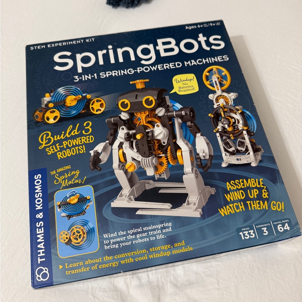 SpringBots 3-in-1 STEM Kit